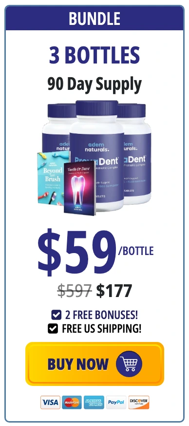 ProvaDent 3 bottles